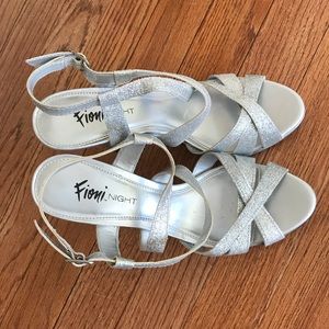 Size 5.5 Silver Heels!